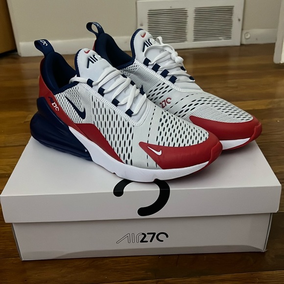 Nike Other - BRAND NEW Men’s Nike Air Max 270 (Size: 11) Red White & Blue.